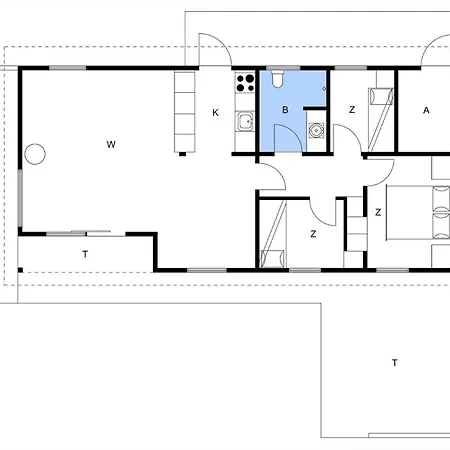 Bl1529-pandrup-ferborgvej-58 Tatil Evi Pandrup